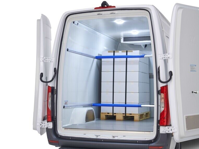 Seul votre chargement reste froid : le Sprinter avec module frigorifique de Winter.