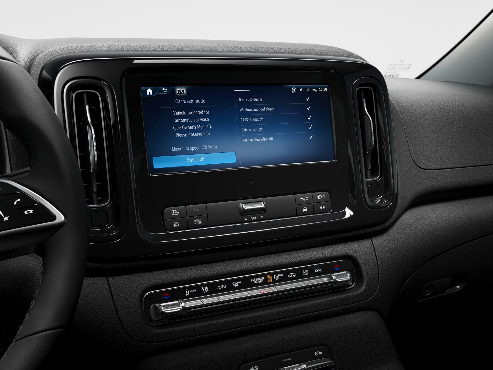 Transport de passagers | Mercedes-Benz Le système multimédia MBUX pour les véhicules de transport de personnes Mercedes-Benz.