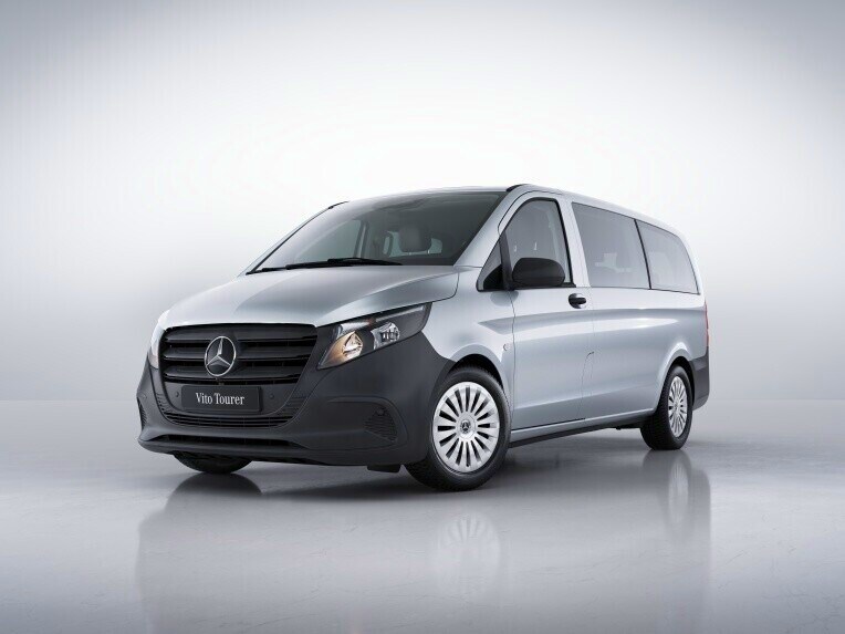 Le Vito Tourer PRO offre plus de confort et de fonctionnalité, en particulier sur les longs trajets.