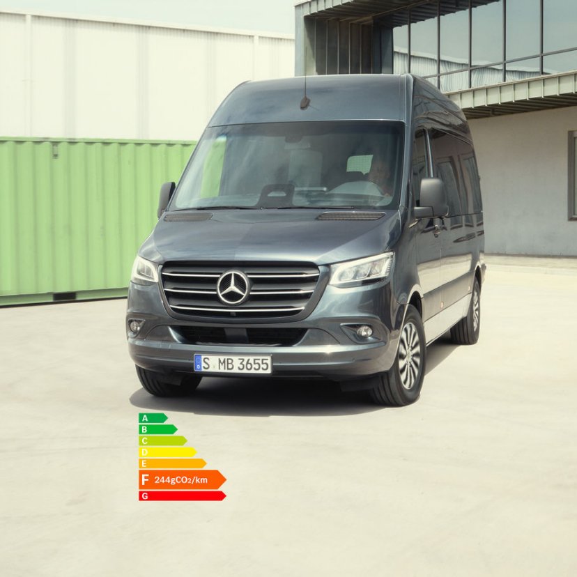 Nouveau sale van mercedes